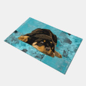 Rottweiler - Metzgerhund Puppy Deurmat (Schuin)