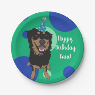  rottweiler Mix Birthday  Papieren Bordje