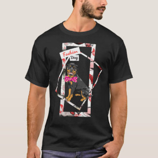 Rottweiler Mode Honden T-shirt