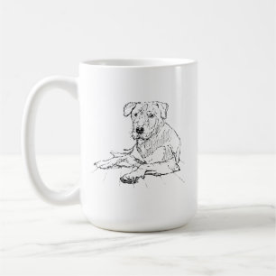 Rottweiler Mok - Minimalistische koffiemok