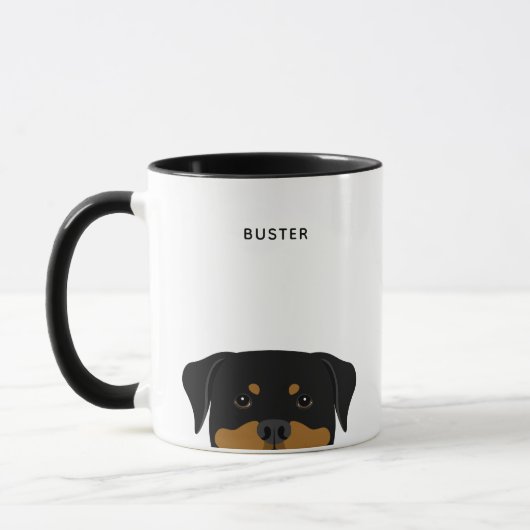 Rottweiler Mugs (Gauche)