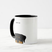 Rottweiler Mugs (Devant gauche)