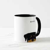Rottweiler Mugs (Devant droit)