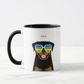 Rottweiler Mugs (Gauche)