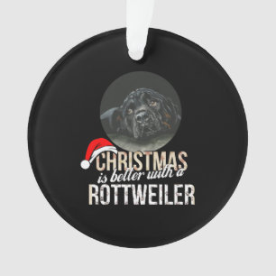 Rottweiler - Noël est meilleur avec Rottweiler