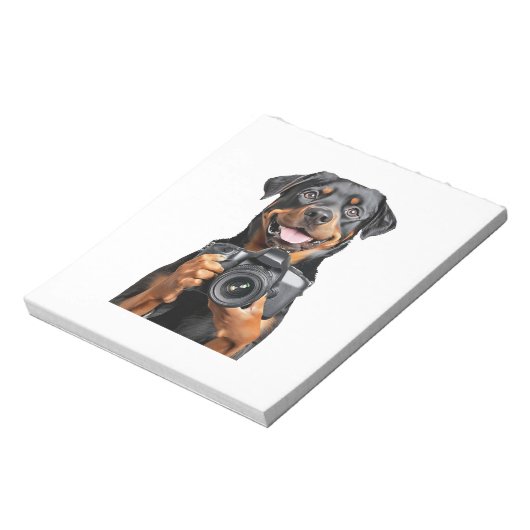 Rottweiler notitieblok (Gedraaid)
