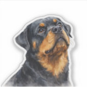 Rottweiler of Rotti Sticker (Voorkant)