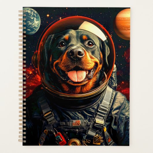 Rottweiler Ontdekt Planner (Voorkant)