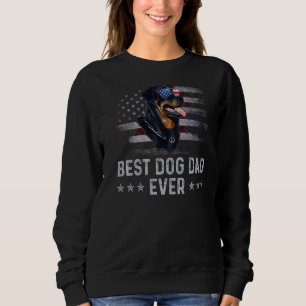 Rottweiler Pa -Amerikaanse vlag Patriotic Dog Trui