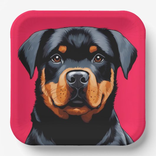 Rottweiler Papieren Bordje (Voorkant)
