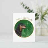 Rottweiler Peace Briefkaart (Staand voorkant)
