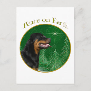 Rottweiler Peace Briefkaart