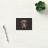 Rottweiler Pirate Dog Halloween Jolly Roger Gift . Post-it® Notes (Kantoor)