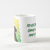 rottweiler portant un costume de piste tasse à caf (Centre)