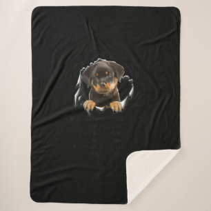 Rottweiler Puppy If I Could Give You Any Funny Gif Sherpa Deken