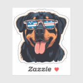 Rottweiler Puppy Sticker (Vel)
