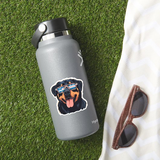 Rottweiler Puppy Sticker (HydroFlask Insitu)