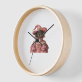 Rottweiler Puppy Verkleed als een roze heks - Scha (Hoek)