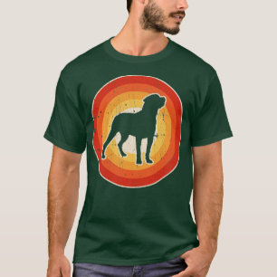 Rottweiler Retro 60s 70s Sunset for Men Wo T-shirt