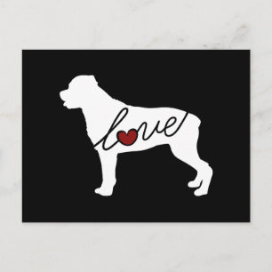 Rottweiler (Rottie) Love Briefkaart