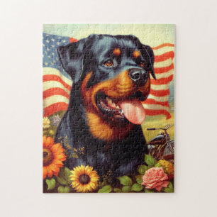Rottweiler Schilderen Legpuzzel