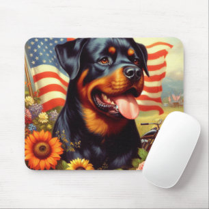 Rottweiler Schilderen Muismat
