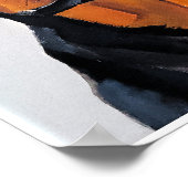 Rottweiler schilderij van Alfred Fox Poster (Hoek)