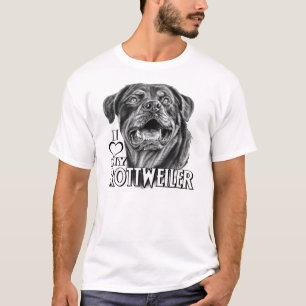 Rottweiler Sketch T-shirt