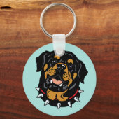 rottweiler sleutelhanger (Voorkant)