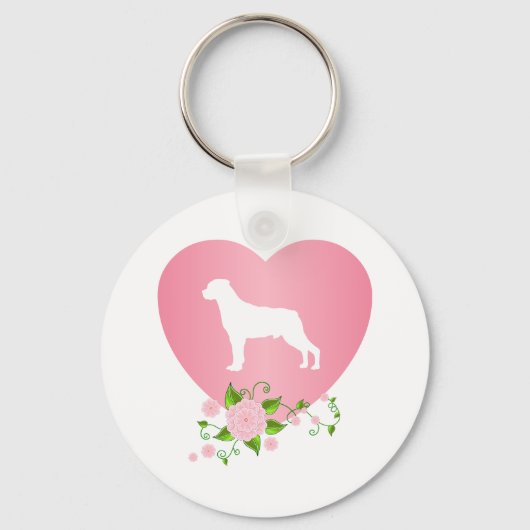 Rottweiler Sleutelhanger (Voorkant)