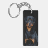 Rottweiler sleutelhanger (Voorkant Links)
