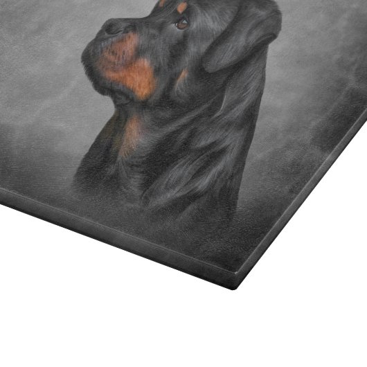 Rottweiler Snijplank (Hoek)
