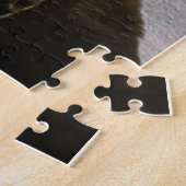 Rottweiler souriant puzzle puzzle (Côté)