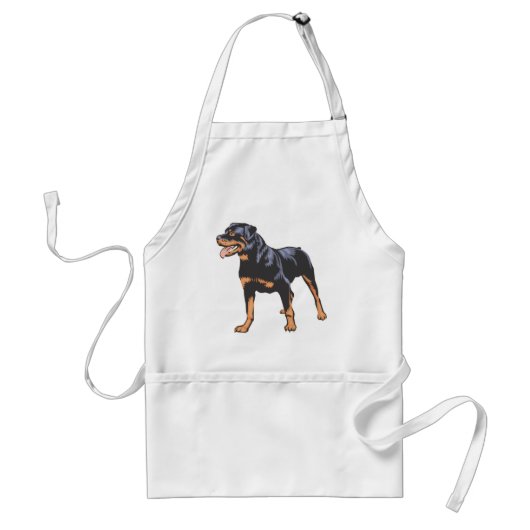 Rottweiler Standaard Schort (Voorkant)