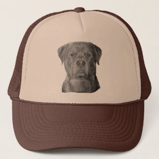 Rottweiler - Stijlvol Afbeelding - Voeg uw eigen t Trucker Pet