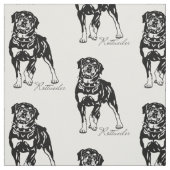 rottweiler stof (Swatch)