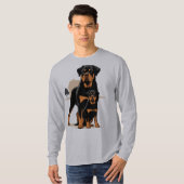 Rottweiler  t-shirt (Voorkant volledig)