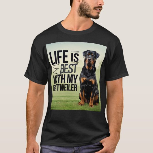 Rottweiler T-shirt (Voorkant)