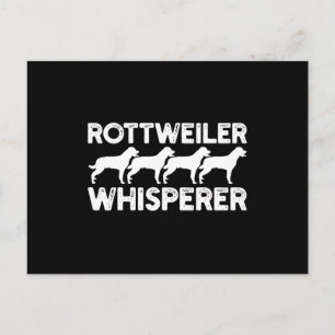 Rottweiler T-Shirt Aankondigingskaart