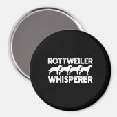 Rottweiler T-Shirt Magneet (Voorkant / Achterkant)