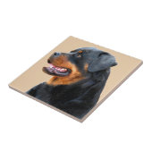 Rottweiler Tegeltje (Zijkant)
