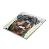 rottweiler tegeltje (Zijkant)