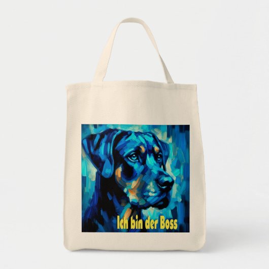 Rottweiler Tote Bag (Voorkant)