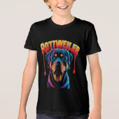 Rottweiler Tri-Blend Shirt (Voorkant)