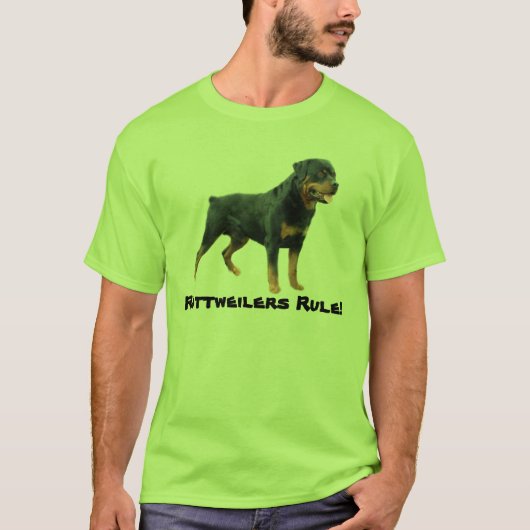 Rottweiler Unisex T-Shirt (Voorkant)