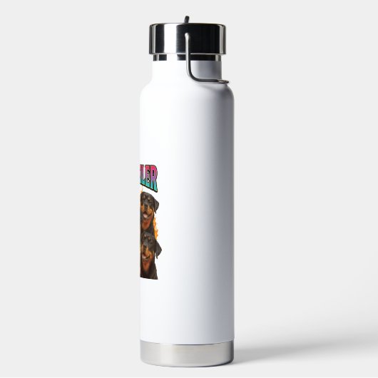 Rottweiler  waterfles (Links)