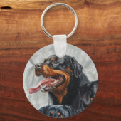 Rottweiler wGhost Sleutelhanger (Voorkant)