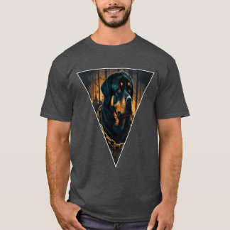 Rottweilerhond hoofd hond sport vriend t-shirt