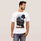 Rottweilers - Family - Home T-shirt (Voorkant volledig)