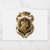 RÓTULO VINHOS - CHAMPAGNE COM BRAZÃO - NOVIDADE! SPARKLING WIJNETIKET (Enkel label)